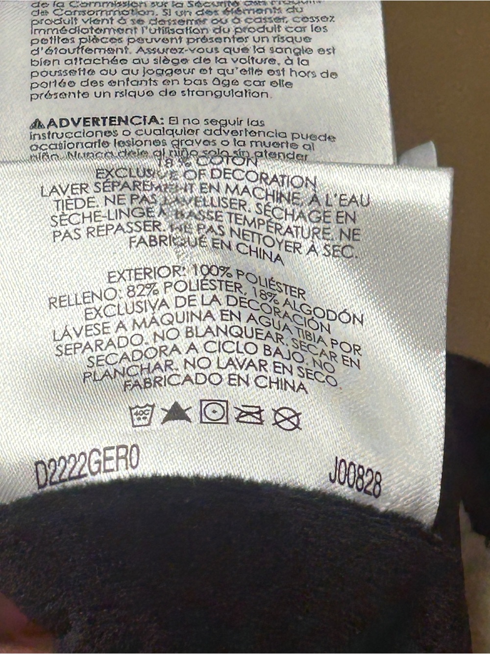 JJ Cole Original Bundleme, Baby Footmuff, Ages 0-12 Months, Blackout - Picture 4 of 6